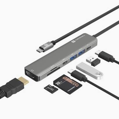 Portronics Mport 7-in-1 USB-C Hub