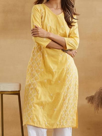 W for Woman Women's Straight Kurta